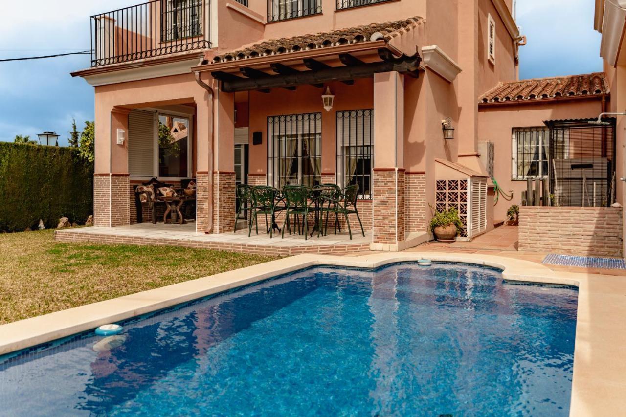Villa Estilo Mediterranea Con Piscina, Jardin, Bbq Y Jacuzzi - Villa Bel Air Real Эстепона Экстерьер фото